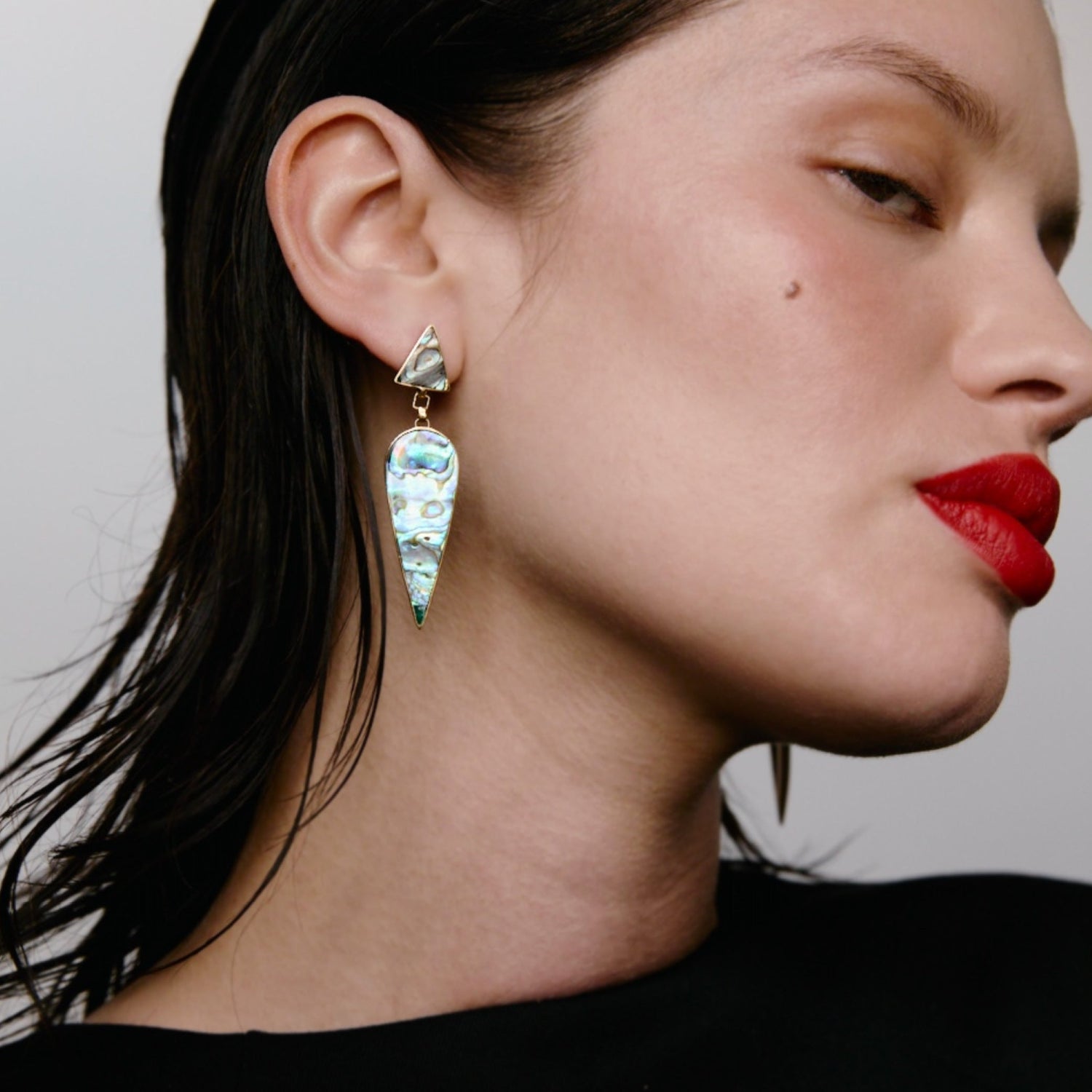 Warrioress Wonder Paua Earrings