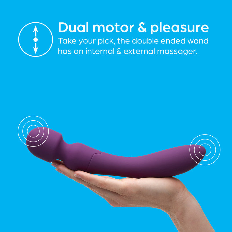 So Divine Wicked Game 2 in 1 Doubled Ended Massaging Wand
