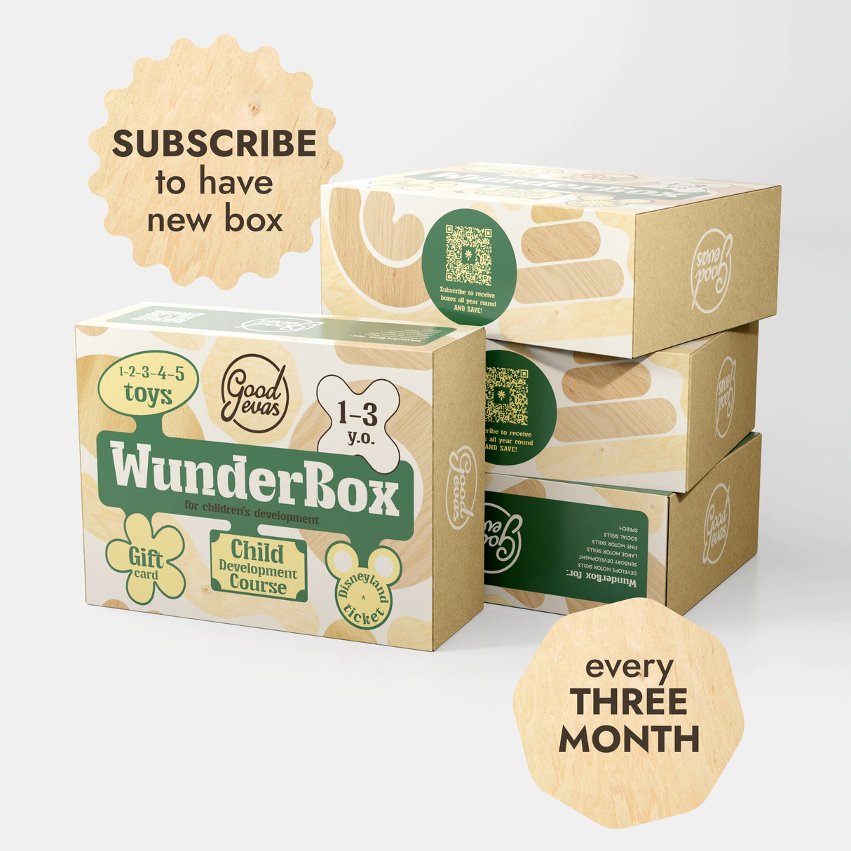 WunderBox 1-3 Years Old - Developmental Boxing for the Little Ones