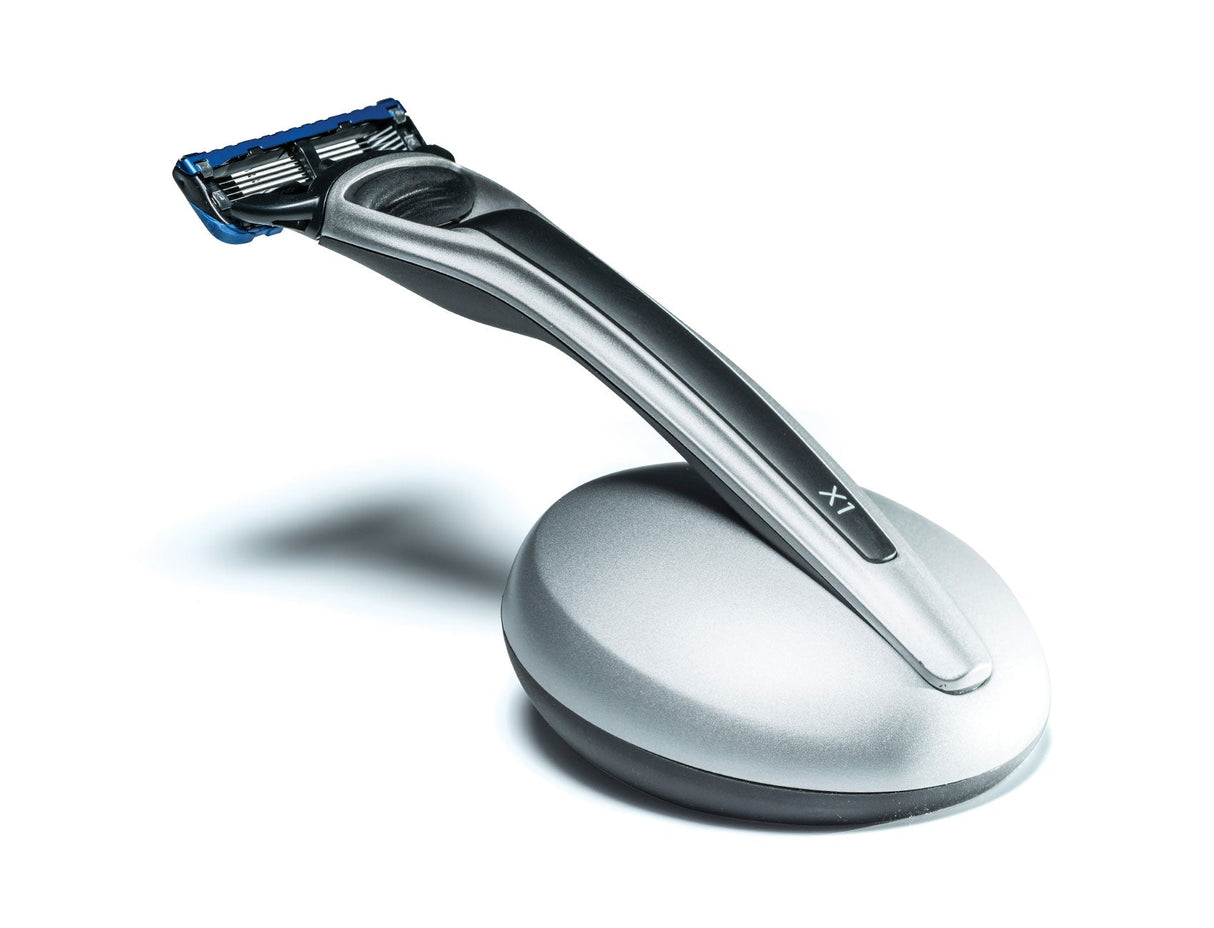 X1 Razor Argent and Stand - Gillette Fusion5 Razor