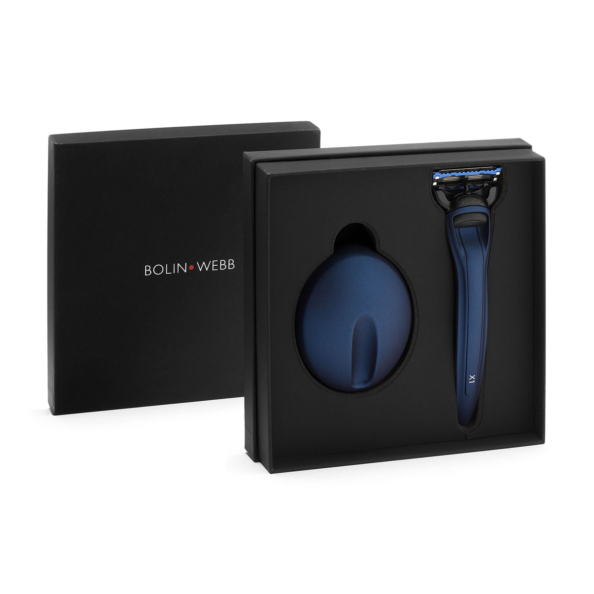 X1 Razor Matte Blue and Stand - Gillette Fusion5 Razor