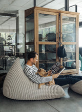 Chunky Knitted Bean Bag | AVOCADO