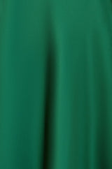 Yumi Green Satin Midi Skirt