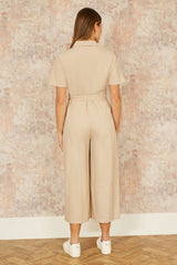 Yumi Stone Utility Relaxed Fit Jumpsuit