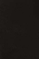 Yumi Black Knitted Fitted Dress With Sequin Sleeves