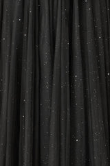 Yumi Black Sparkle Mesh Tulle Skirt With Satin Bow