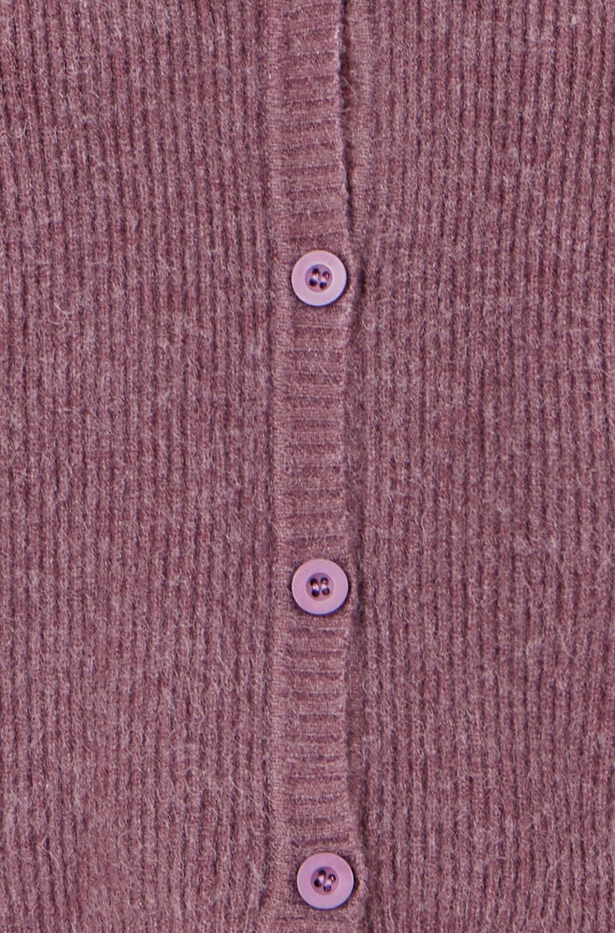 Yumi Purple Marl Knit Cardigan