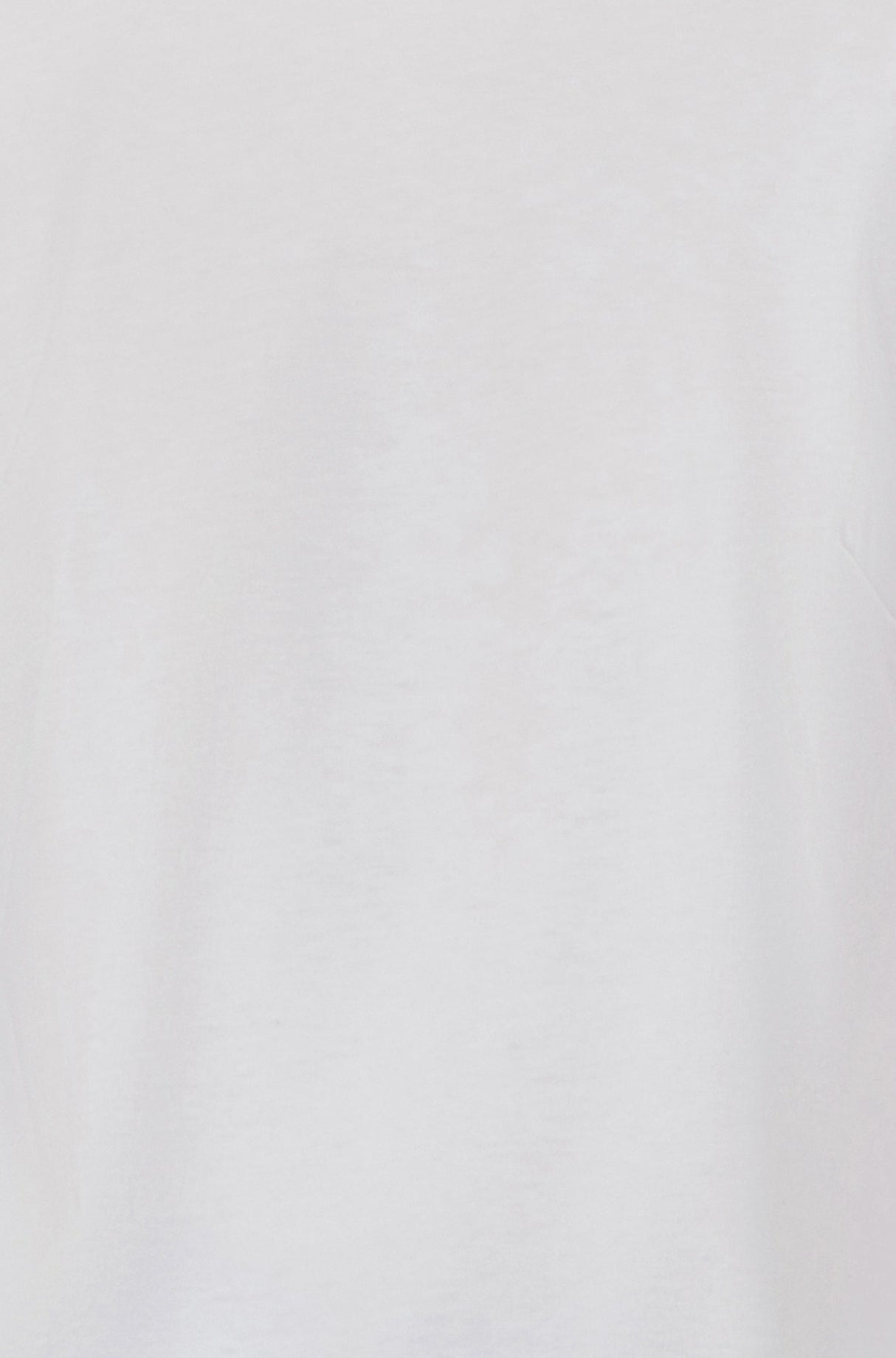 Yumi White Stretch Cotton Jersey Long Sleeve Top