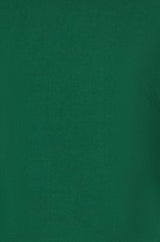 Yumi Green Stretch Cotton Jersey Long Sleeve Top