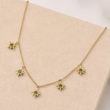 Ziggy North Star Choker Necklace Gold