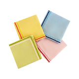 Ric Rac Yellow & Orange Linen Napkins | Pink | Set of 2