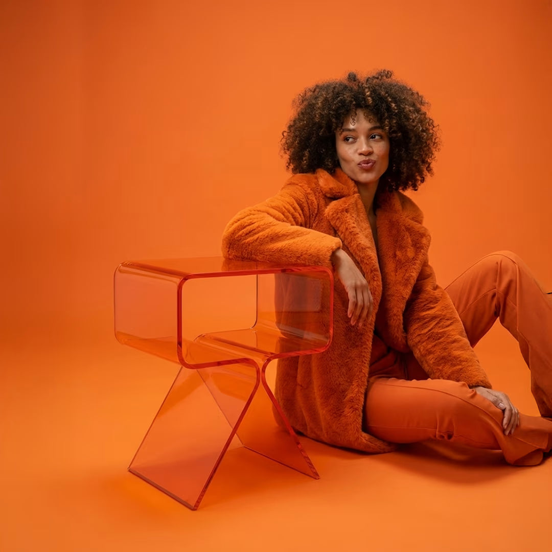 Crystal Acrylic Side Table