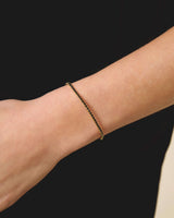 Baby Tennis Bracelet: Black