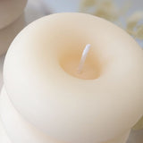 Amelia Cream Mini 3 Tiered Candle