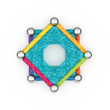 Geomag Glitter Panels Recycled 22 Pieces Set
