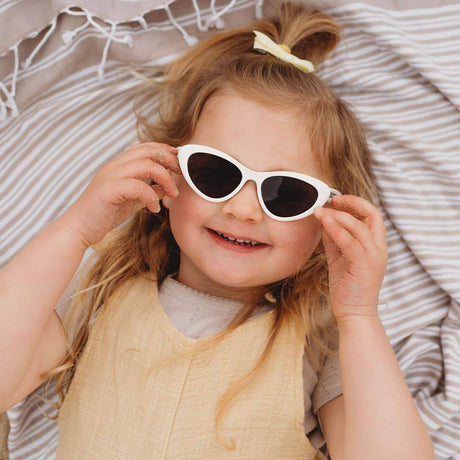 Babiators Original Cat-Eye Sunglasses - Wicked White