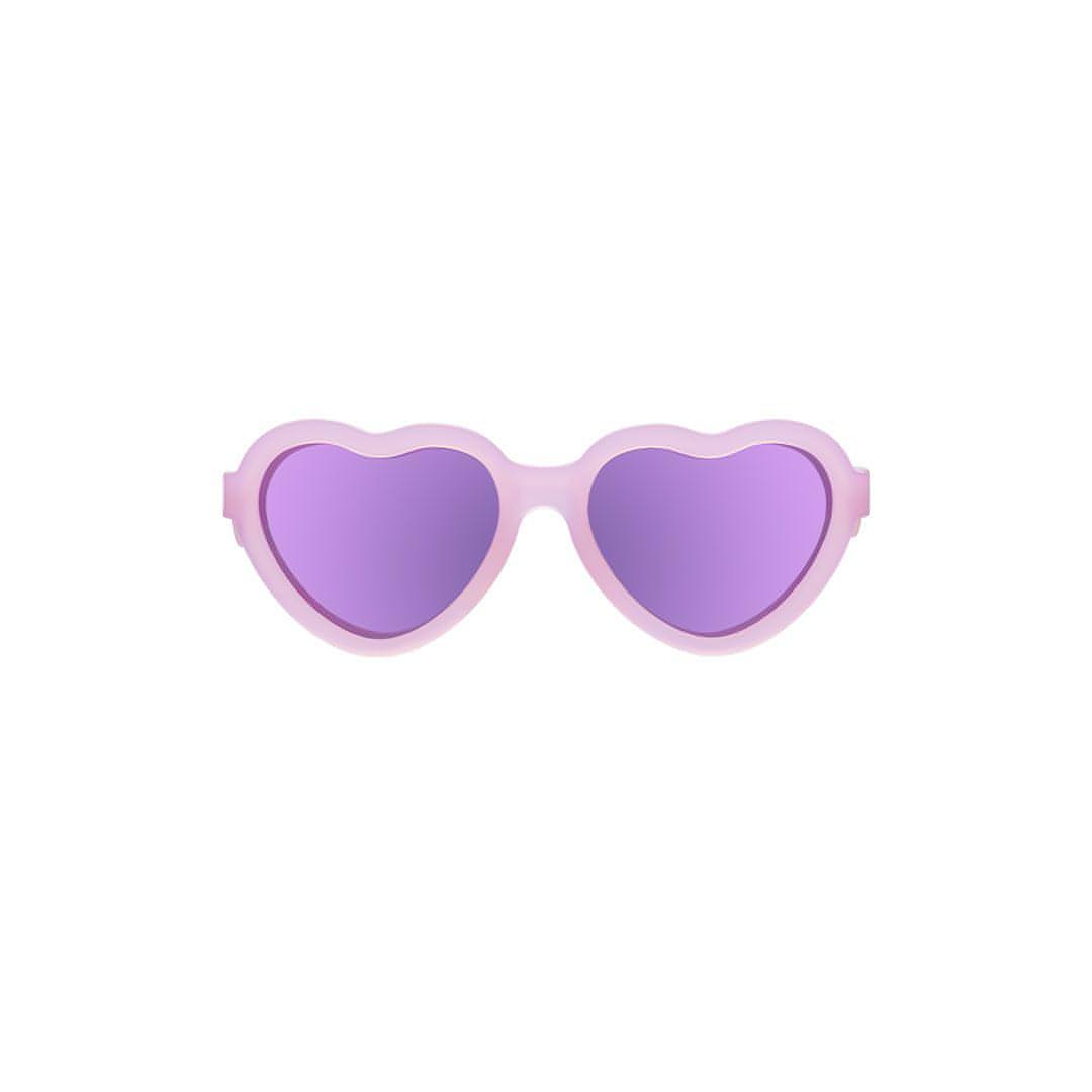 Babiators Polarised Heart Sunglasses - Frosted Pink