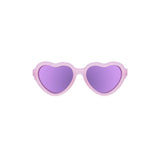 Babiators Polarised Heart Sunglasses - Frosted Pink