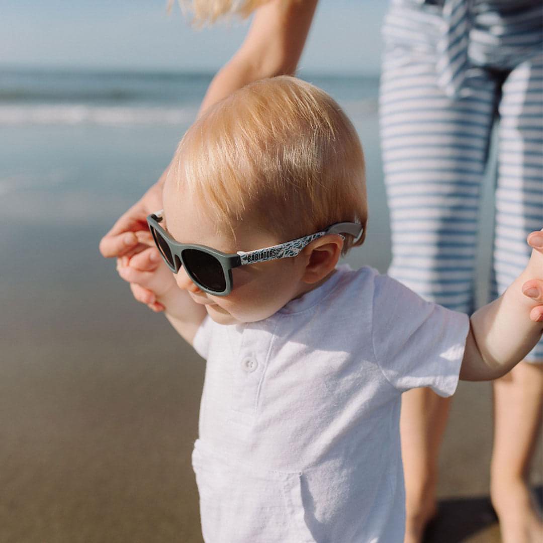 Babiators Silicone Sunglasses Strap - Light Grey