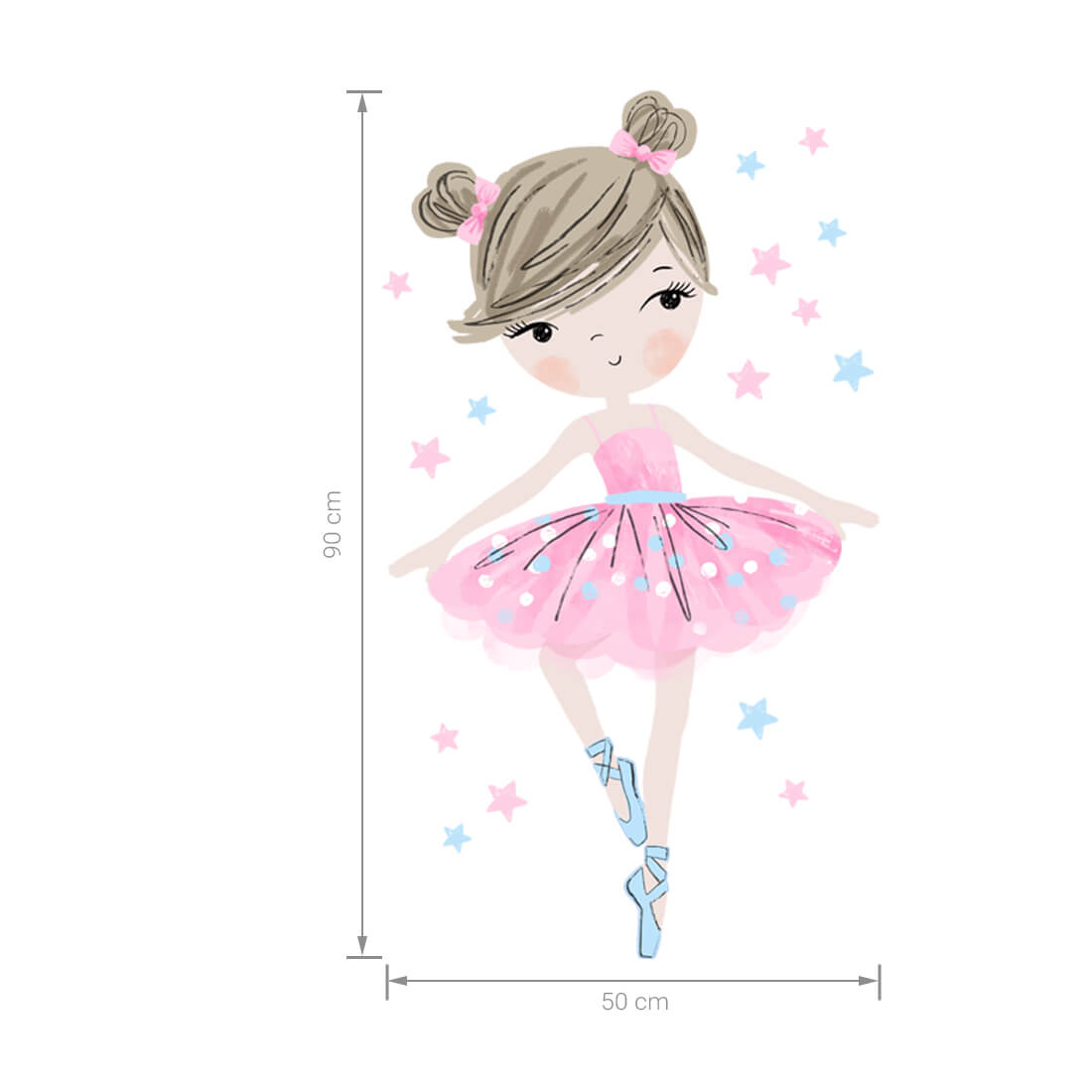 Wall Sticker | Pink Ballerina