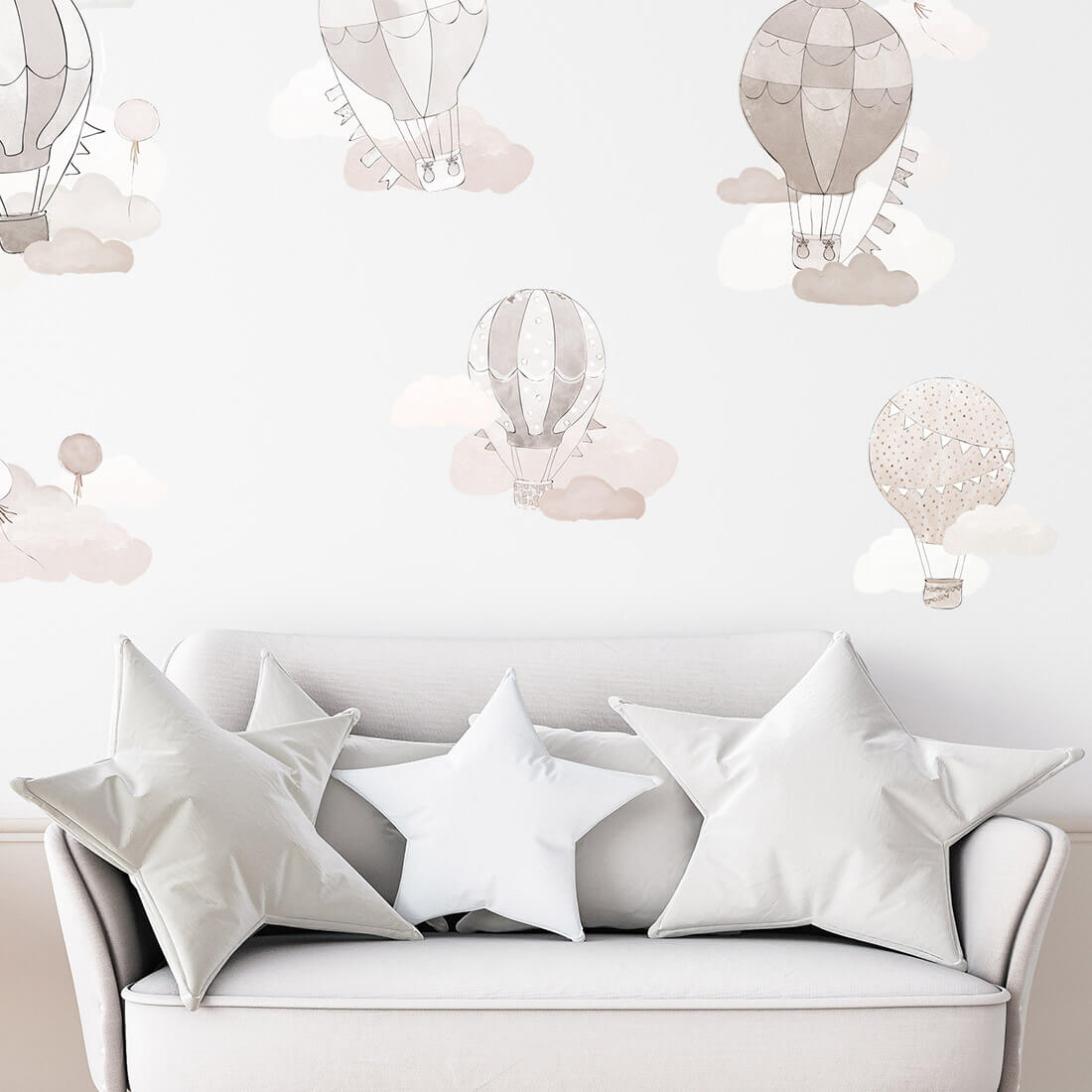 Wall Stickers | Beige Balloons