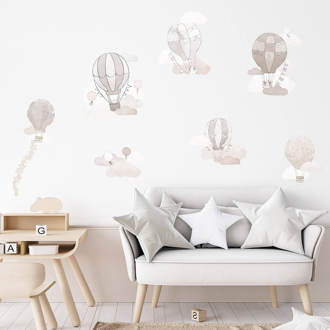 Wall Stickers | Beige Balloons