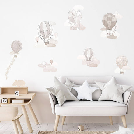 Wall Stickers | Beige Balloons