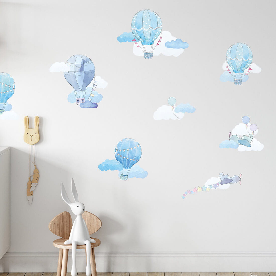 Wall Stickers | Blue Balloons