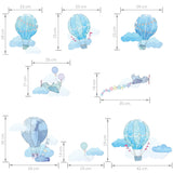 Wall Stickers | Blue Balloons