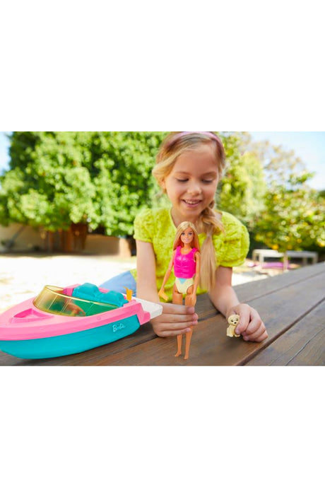 Barbie boat
