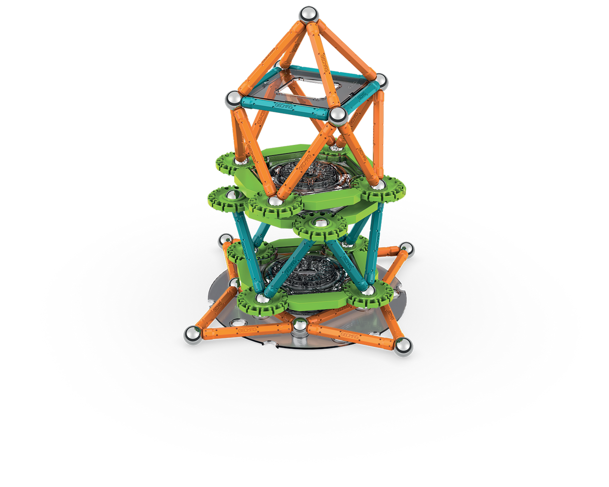 Geomag Mechanics Motion Magnetic Gears 160 Pieces