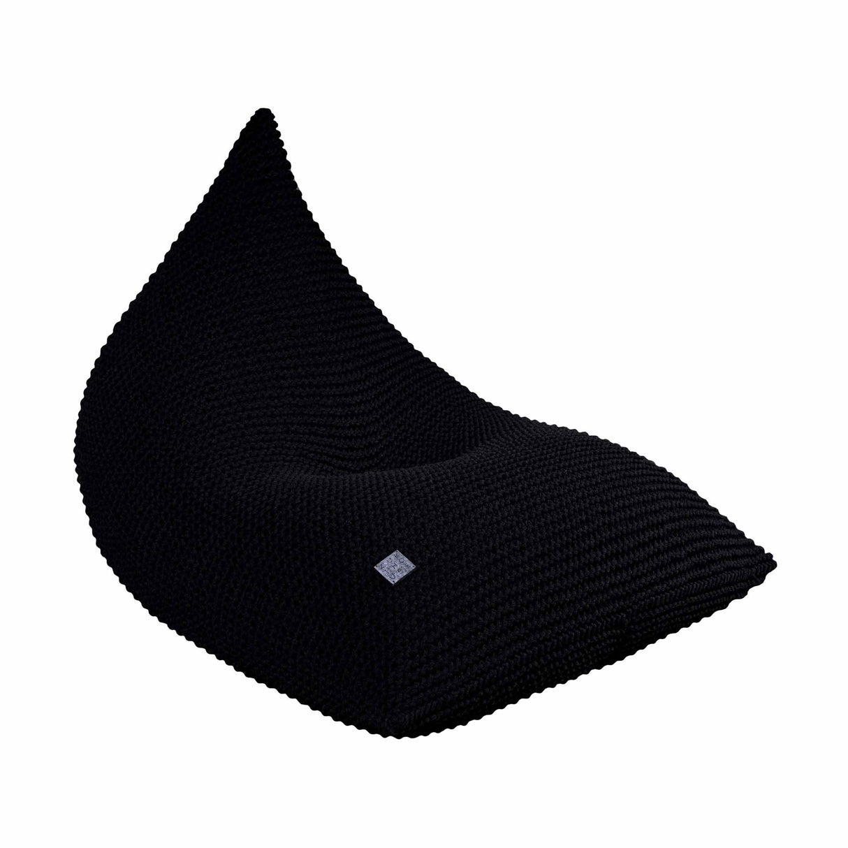 Knitted Bean Bag KIDS | BLACK
