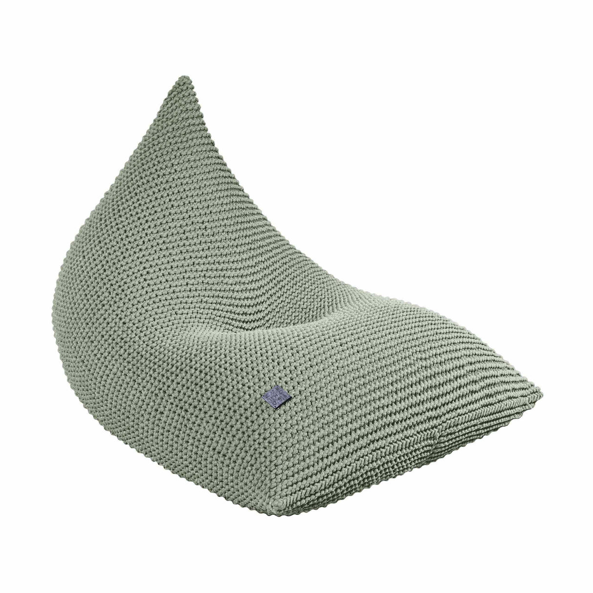 Knitted Bean Bag KIDS | LIGHT OLIVE