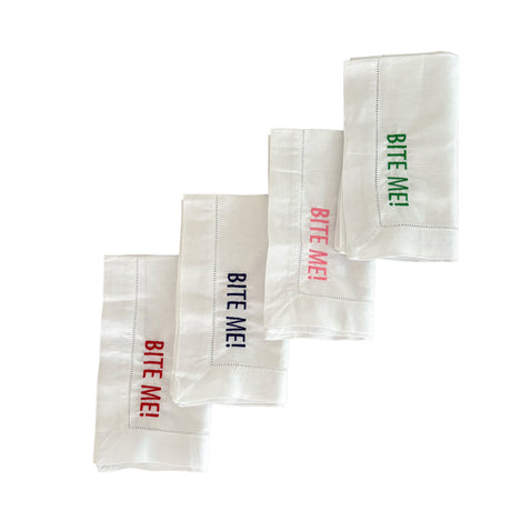 Bite Me Coloured Napkins