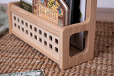 Book Storage Caddy - Solid Ash