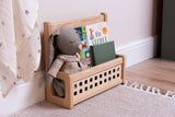 Book Storage Caddy - Solid Ash