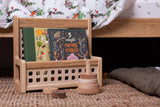 Book Storage Caddy - Solid Oak
