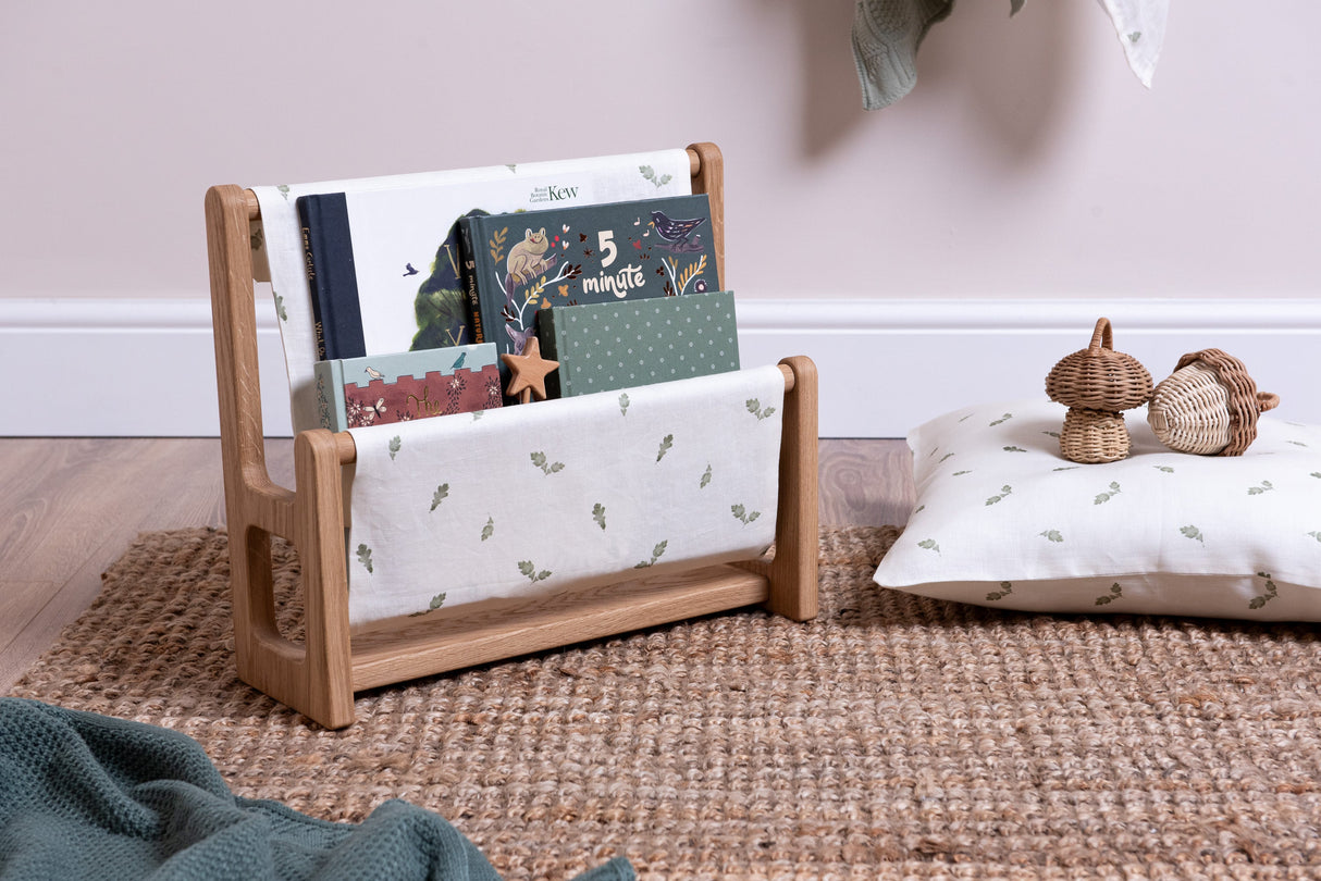 Nestie Book Hammock, Solid Oak - Woodland