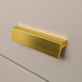 Cara Mink & Gold 2 Drawer Bedside Table