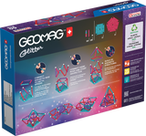 Geomag Glitter Recycled 60 Pieces Set