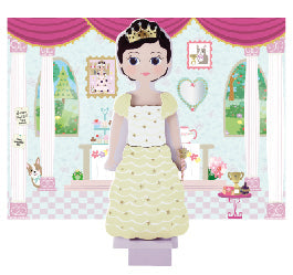 Wooden Magnetic Dress Up Doll - Charlotte