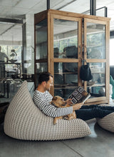 Chunky Knitted Bean Bag | OCEAN