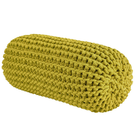 Chunky Knitted Bolster Footrest | GOLDEN KIWI