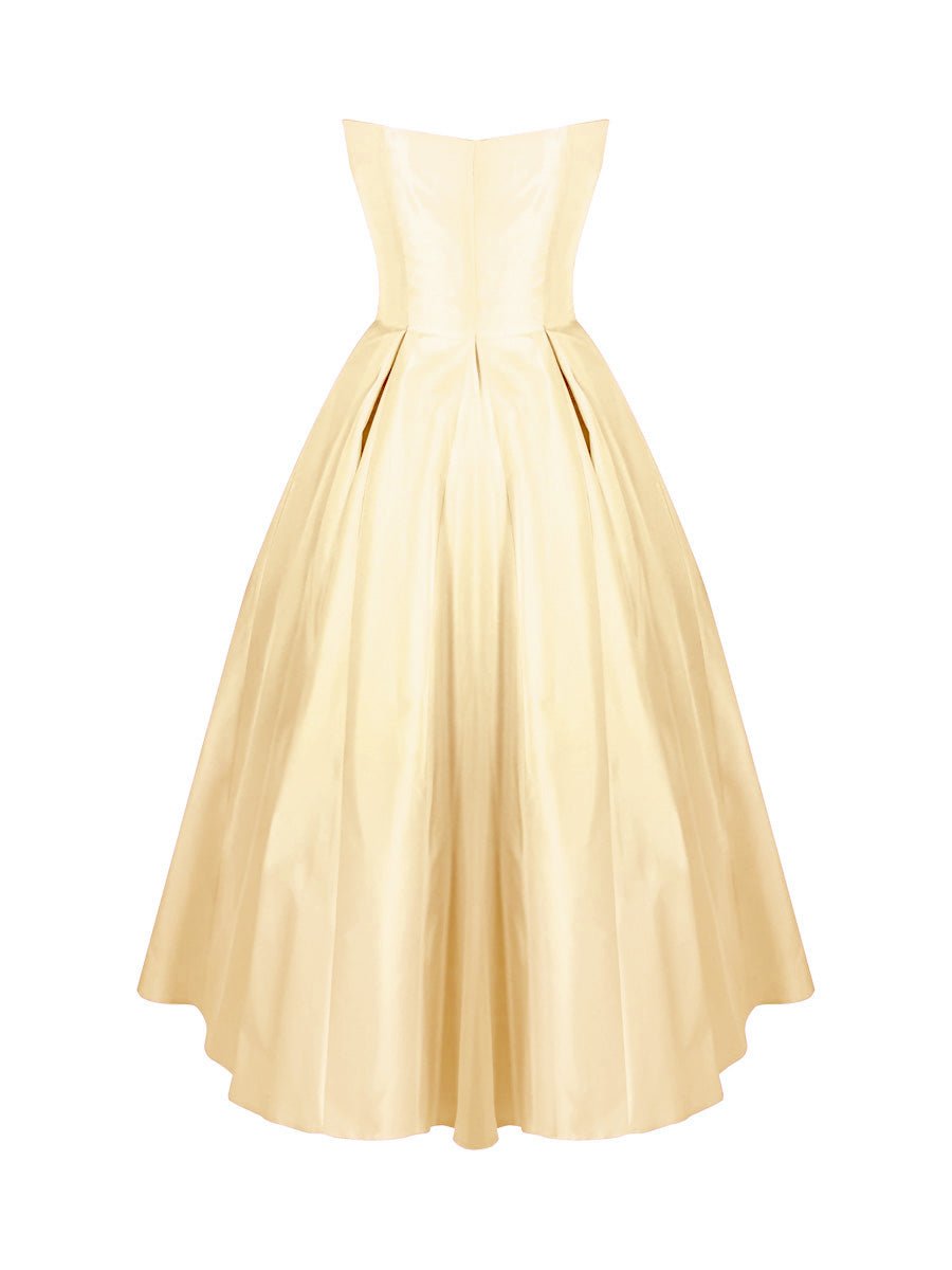 Cinderella Dress - Butter Yellow