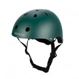 Kids Helmet- Matte Green