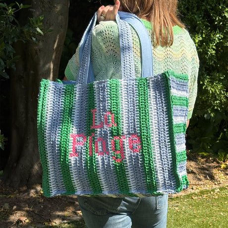 La Plage Straw Beach Bag