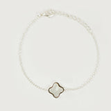 Clover Bracelet Silver - Mother of Pearl