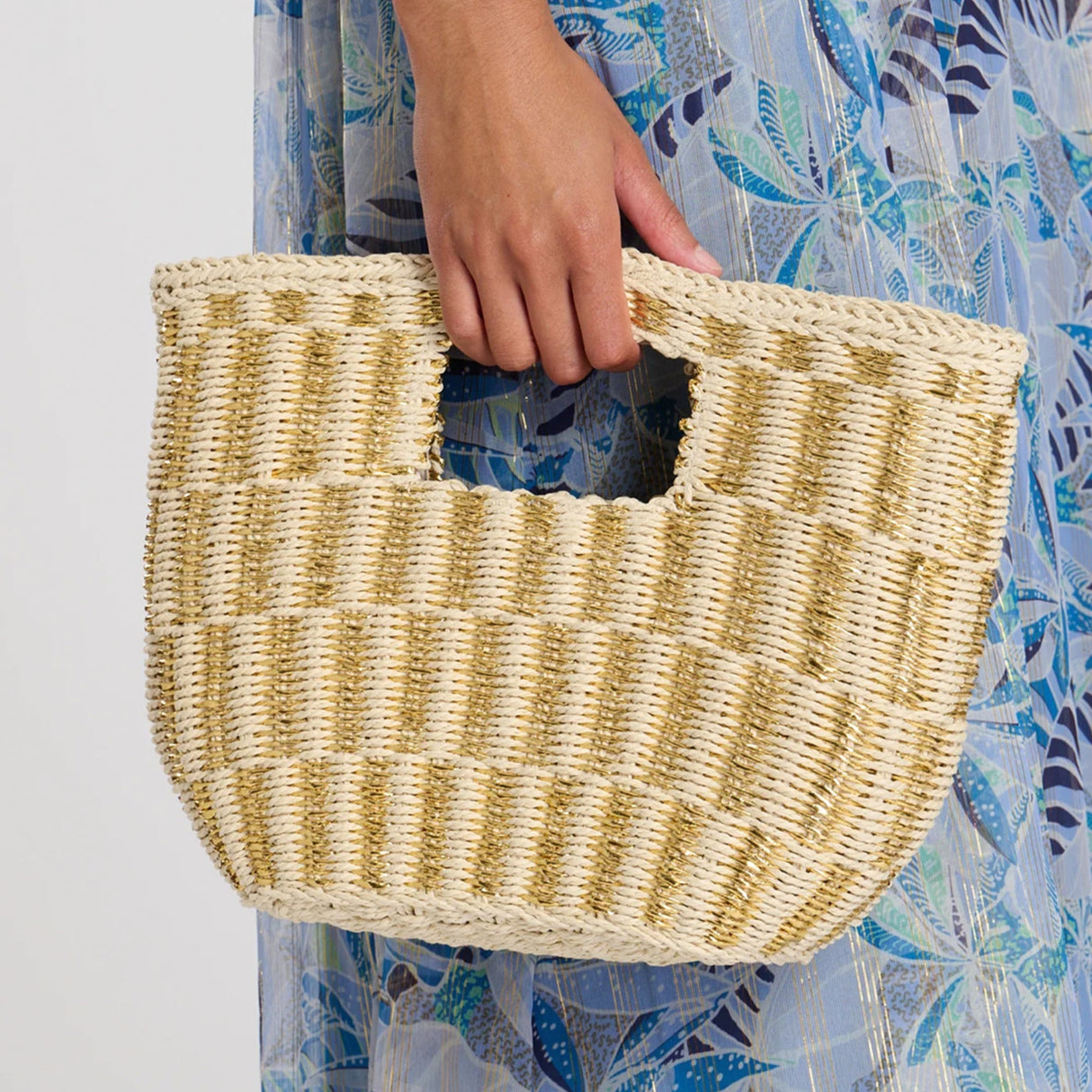 Metallic Clutch Bag