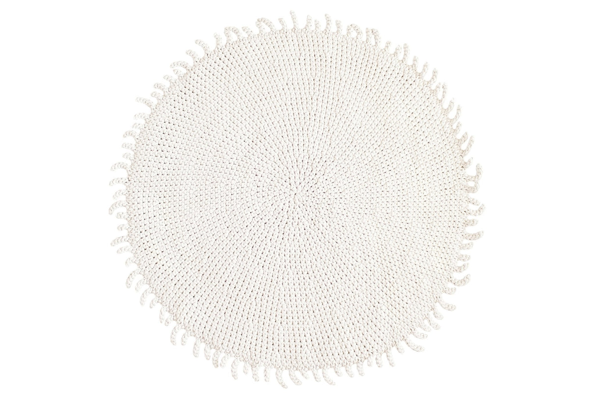 Crochet Rug SUN | IVORY