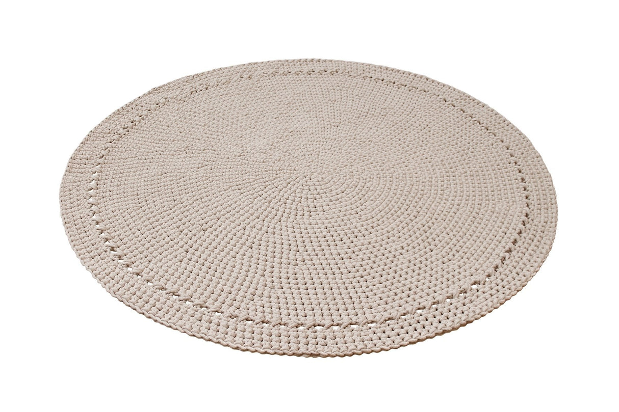Crochet Rug NEBO | BEIGE